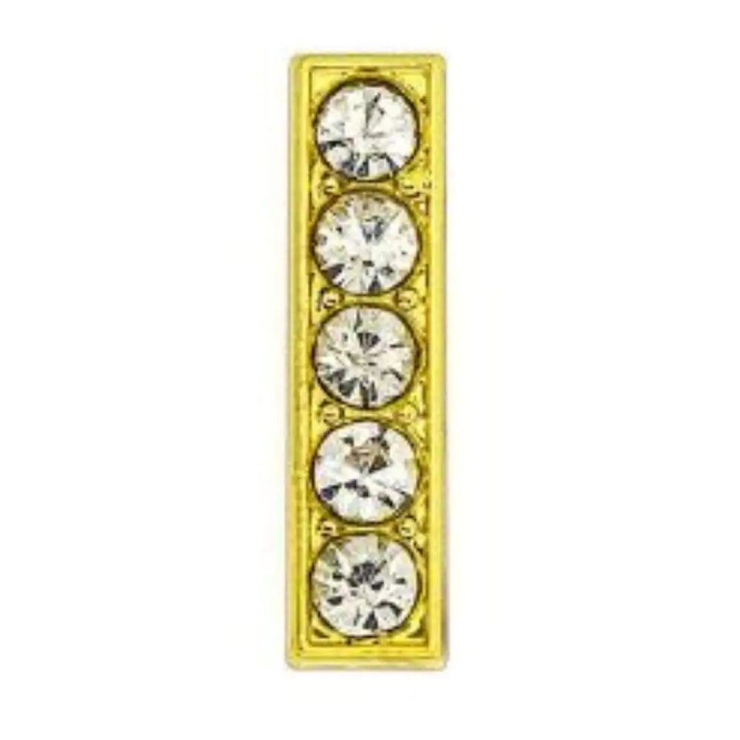 Pavé Letters -Gold Charms