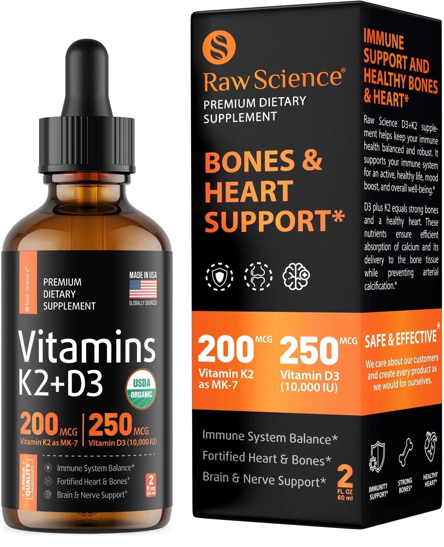 Liquid Vitamin D3 K2