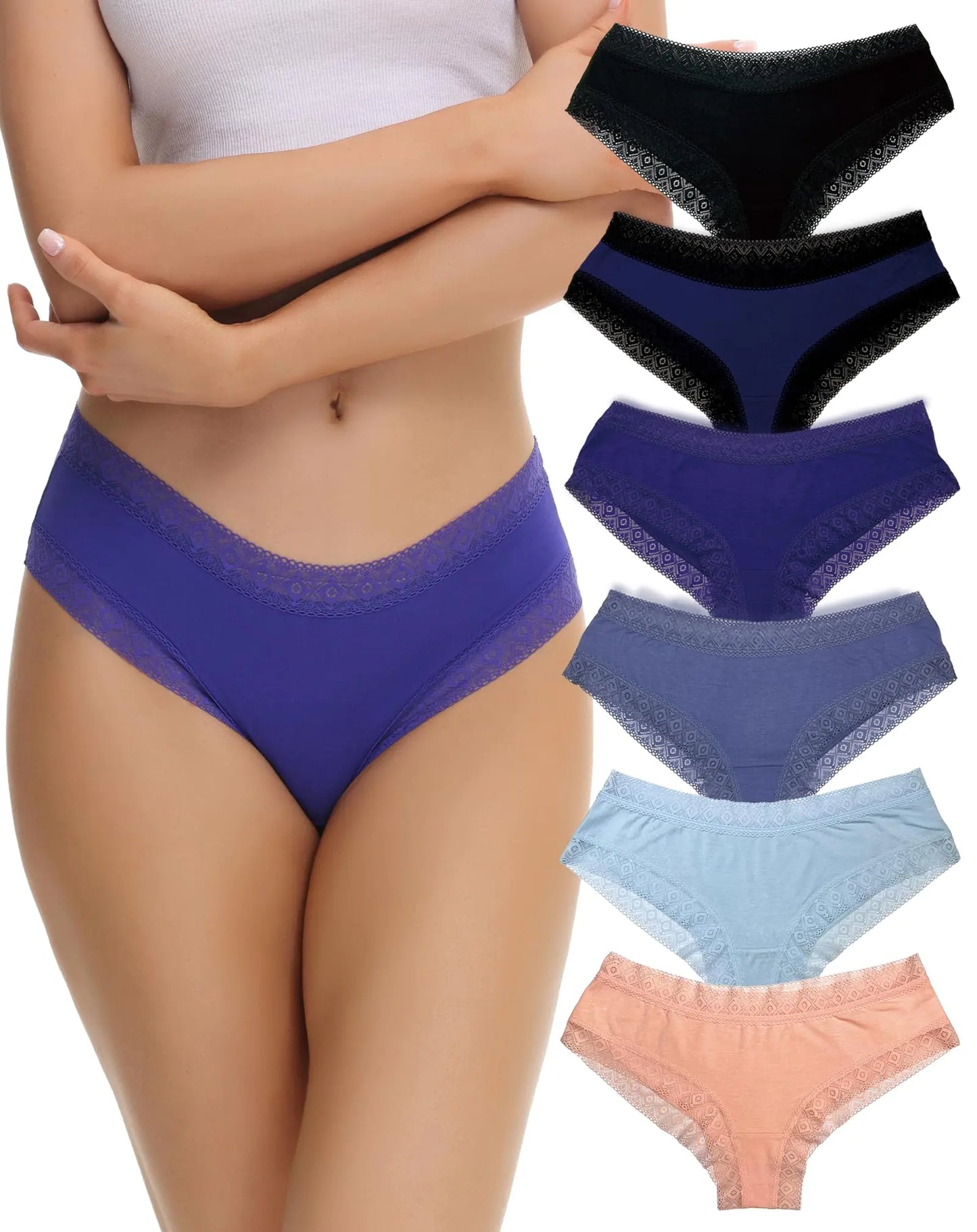 Bamboo Lace Bikini Panties