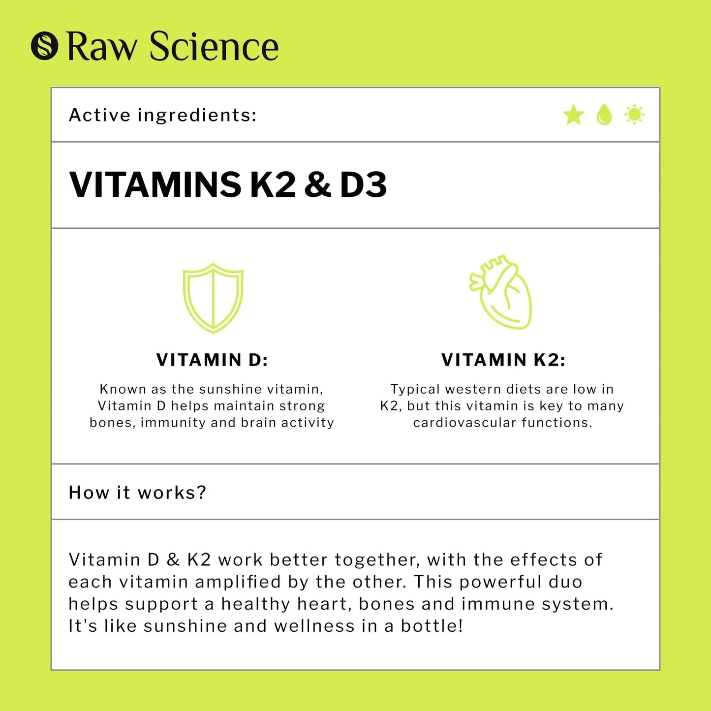 Liquid Vitamin D3 K2