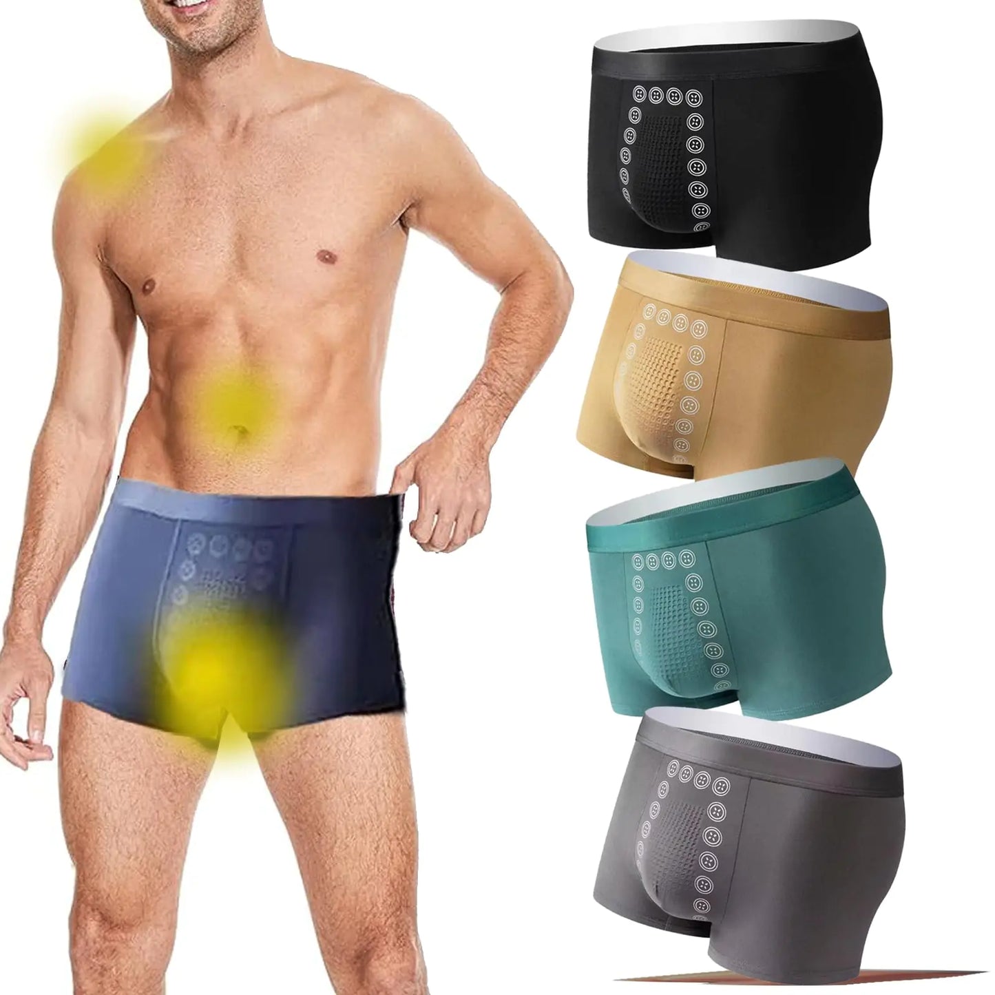 4 Packs Proplshove Underwear