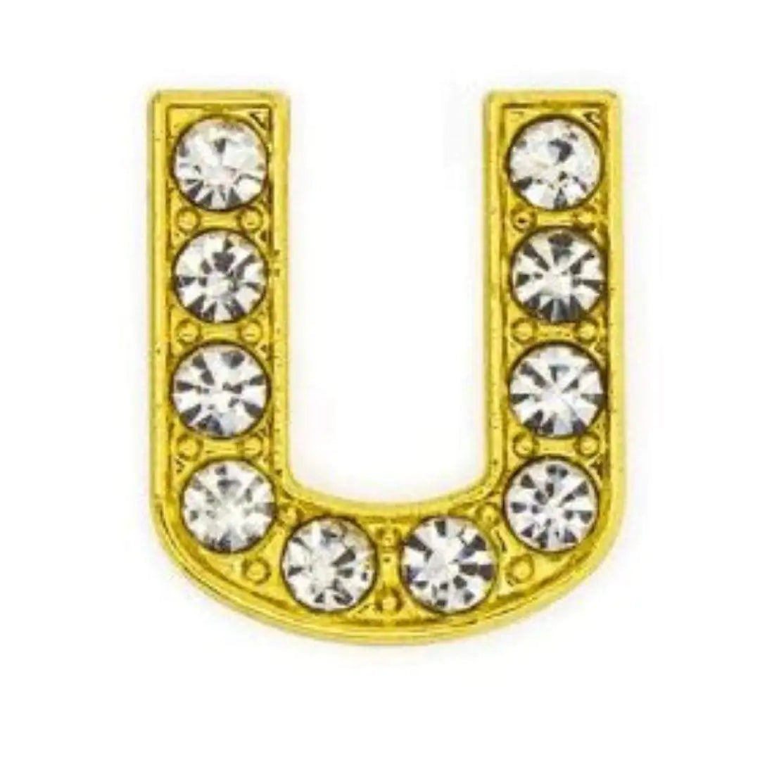 Pavé Letters -Gold Charms