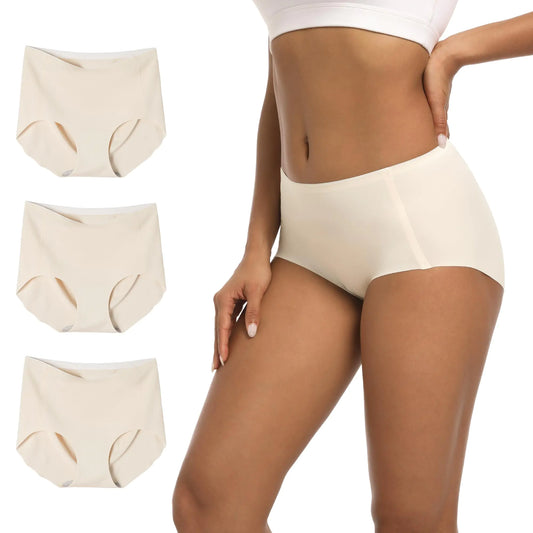Seamless No-Show Nylon Panties